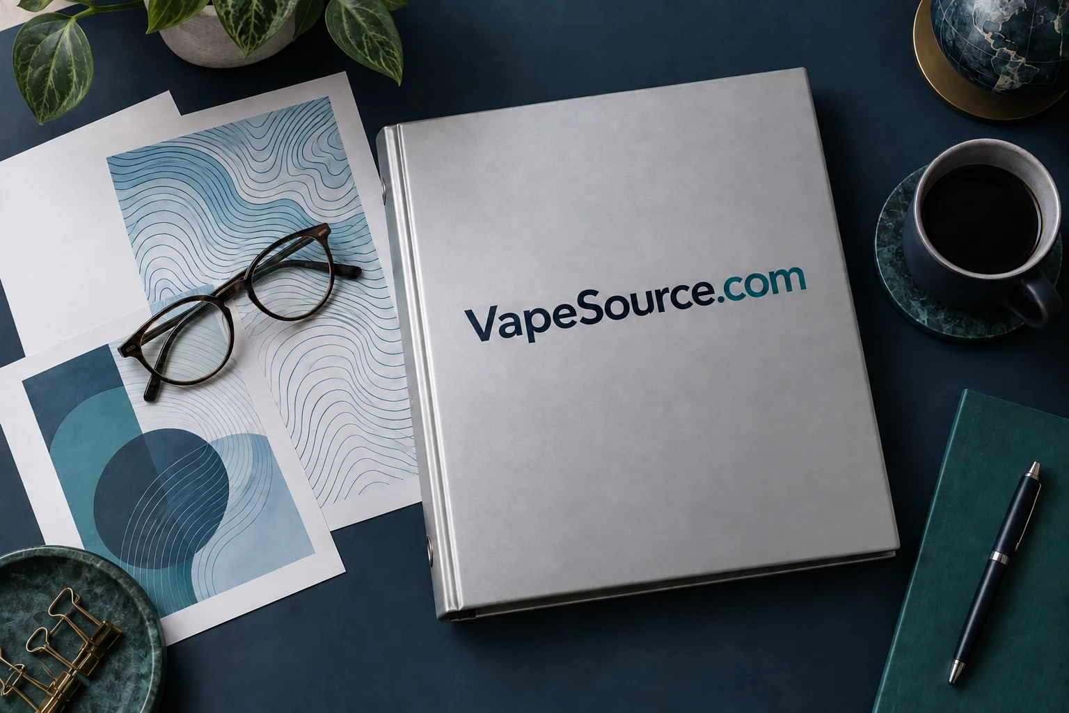 Vaping research journal editorial concept